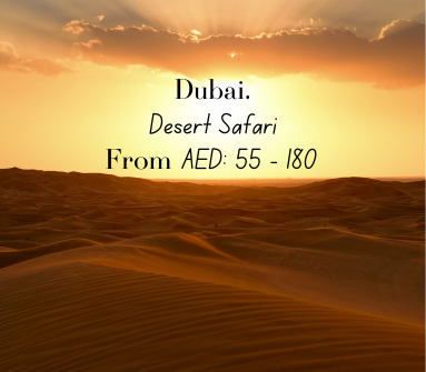 Dubai Desert Safari Deals